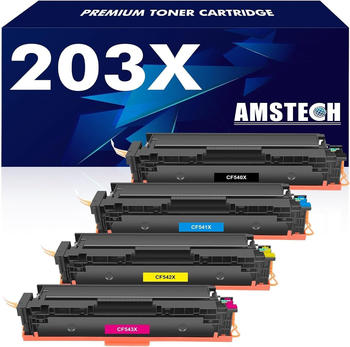 Amstech ersetzt HP 203X 4er Pack