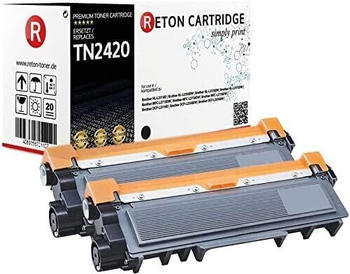 Reton Toner ersetzt Brother TN-2420 Doppelpack