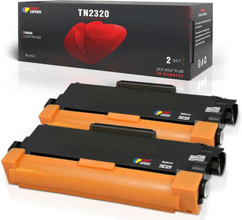 TONER EXPERTE ersetzt Brother TN-2320 Doppelpack