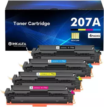 Inkalfa ersetzt HP 207A 4er Pack