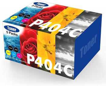 Amstech ersetzt Samsung CLT-P404C 5er Pack