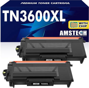 Amstech ersetzt Brother TN-3600XL Doppelpack
