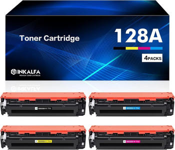 Inkalfa ersetzt HP 128A 4er Pack