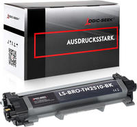 Kompatibel TN2590, Kompatibel BROTHER TN-2590 (TN2590) - Toner Economy, schwarz...