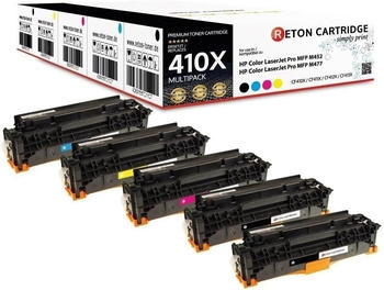 Reton Toner ersetzt HP 410X 5er Pack