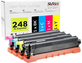 OBV ersetzt Brother TN-248XL 4er Pack