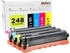 OBV ersetzt Brother TN-248XL 4er Pack