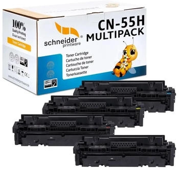 Schneider Printware ersetzt Canon 055H 4er Pack