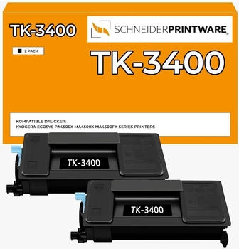 Schneider Printware ersetzt Kyocera TK-3400 Doppelpack