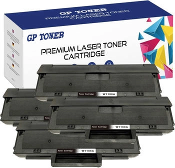 GP Toner ersetzt HP W1106A 4er Pack