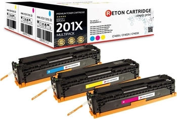 Reton Toner ersetzt HP 201X 3er Pack