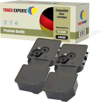 TONER EXPERTE ersetzt Kyocera TK-5240K Doppelpack