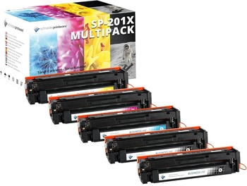 Schneider Printware ersetzt HP 201X 5er Pack