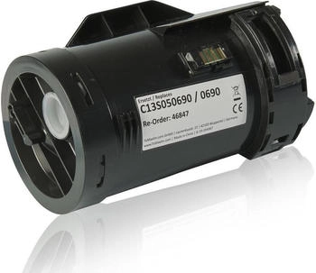 Inkadoo kompatibel zu Epson C13S050690 / 0690 Toner, schwarz Schwarz (BK)