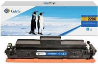 Kompatibel W2201X, Kompatibel HP 220X (W2201X) - Toner Economy, cyan 5500 Seiten