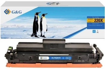 G&G Toner ersetzt HP 220X, W2201X Kompatibel Cyan 5500 Seiten NT-PH2201XC-B-V2-S1