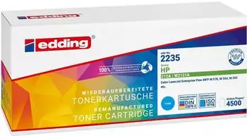 edding Toner ersetzt HP &raquo;212A&laquo; W2120A cyan blau