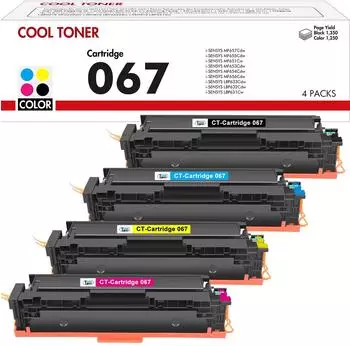 Cool Toner ersetzt Canon 067 4er Pack