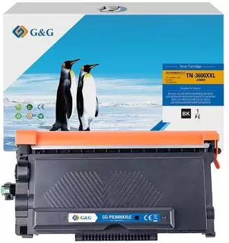 G&G GG-PB3600XXLC Tonerkartusche, kompatibel mit TN3600XXL, schwarz (21973)