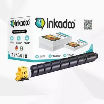 Inkadoo TK-8515Y kompatibler Toner, gelb, ca. 20.000 Seiten (TK-8515Y)