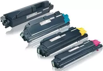 Inkadoo Tonerkartusche kompatibel zu TK5140, 4er-Set (BK/C/M/Y) (TK5140)