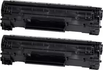 Ampertec Toner Doppelpack, schwarz, kompatibel zu HP 83A (EPLT44/2AM)