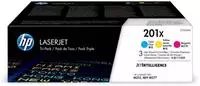 HP 201X Toner Multipack (CF253XM) &middot; 3-farbig (CMY)