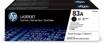HP 83A schwarz Doppelpack (CF283AD)