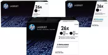 HP Nr. 26X schwarz (CF226XD) Doppelpack