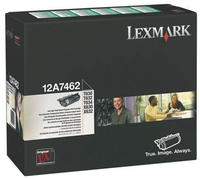 Toner 3.4-12A7462 kompatibel mit Lexmark 12A7462, schwarz