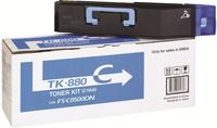 Kyocera 1T02KACNL0, Kyocera TK 880C - Cyan - original - Tonerpatrone