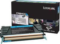 Lexmark C748H1CG Toner Cyan XL 10000 Seiten Original