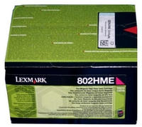 Lexmark 80C2HME Tonerkartusche 1 St&uuml;ck(e) Original Magenta