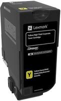 Original Lexmark 74C2HYE Toner gelb
