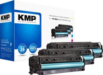 KMP H-T196CMY ersetzt HP 305A CMY (1233,0030)