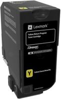 Lexmark Toner-Kit Lexmark 74C0S40 gelb