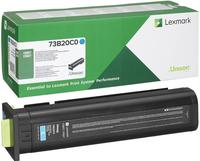 Lexmark 73B20C0 Toner Cyan 15000 Seiten Original