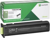 Lexmark Toner 73B20K0 Prebate, schwarz, 20000 Seiten