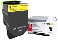 Lexmark Toner-Kit Lexmark 71B0040 gelb