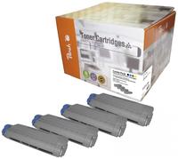 TonerPartner Toner, kompatibel zu OKI 43865708 / cyan-magenta-yellow-black (ca....