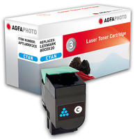 XXL-Toner kompatibel zu Lexmark 802XYC/ 80C2XC0 cyan, 4000 Seiten (10207)
