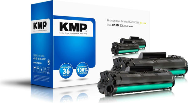 KMP H-T154D ersetzt HP CE285A Doppelpack