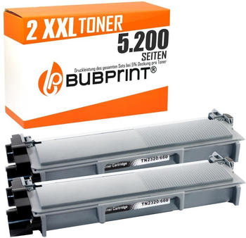 Bubprint 51033156 ersetzt Brother TN-2320 Doppelpack