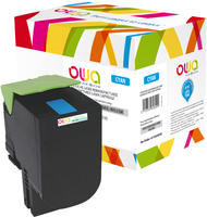 Print-Klex Tonerkartusche Cyan mit 3.000 Seiten kompatibel f&uuml;r Lexmark CS310dn