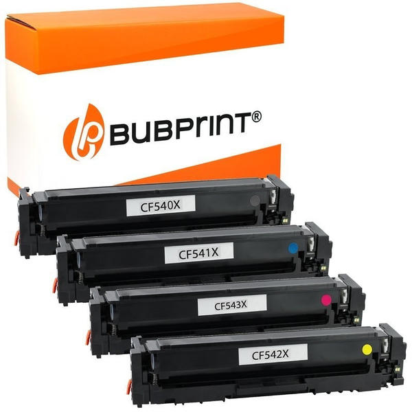 Bubprint 80022184 ersetzt HP 203X 4er Pack