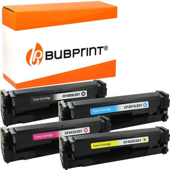Bubprint 80012047 ersetzt HP 201X 4er Pack