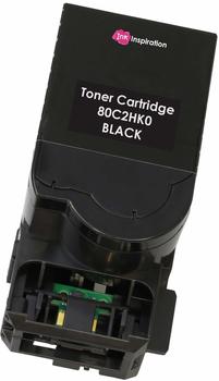 Ampertec Recycling Toner für Lexmark 80C2HK0 802HK schwarz
