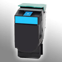 TonerPartner Kompatibel zu Lexmark 70C2HC0 / 702HC Tonerkartusche, cyan, 3000...