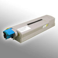 Ampertec Recycling Toner f&uuml;r Oki 44315305 yellow