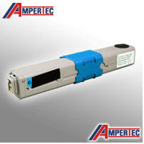 Ampertec Toner XL für Oki 44973535 cyan